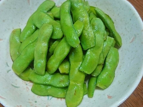 簡単！レンジで枝豆 離乳食や1歳以上にも♪